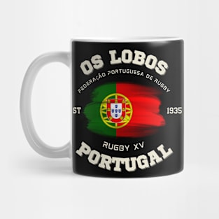 Os Lobos, Portugal Rugby Mug